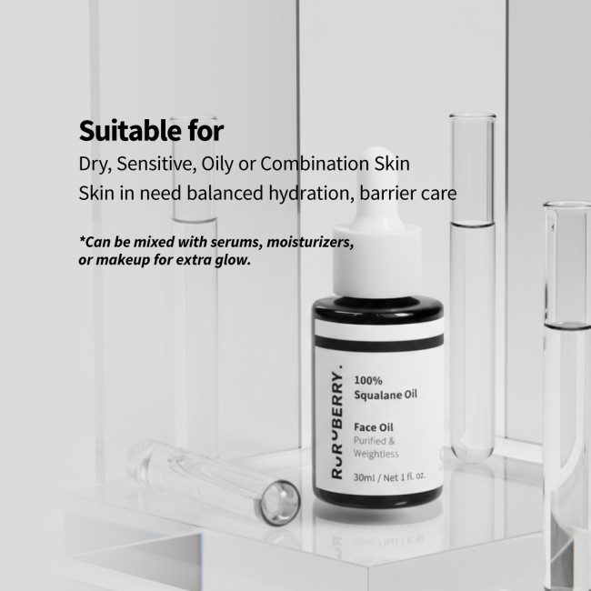 100% Squalane Oil 30ml